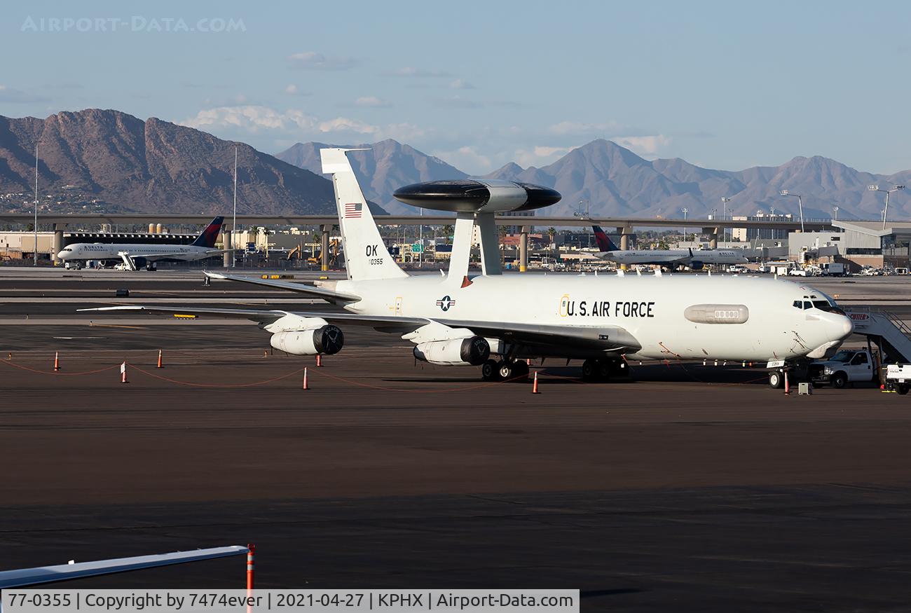 77-0355, Boeing E-3B Sentry C/N 21555, SNTRY30