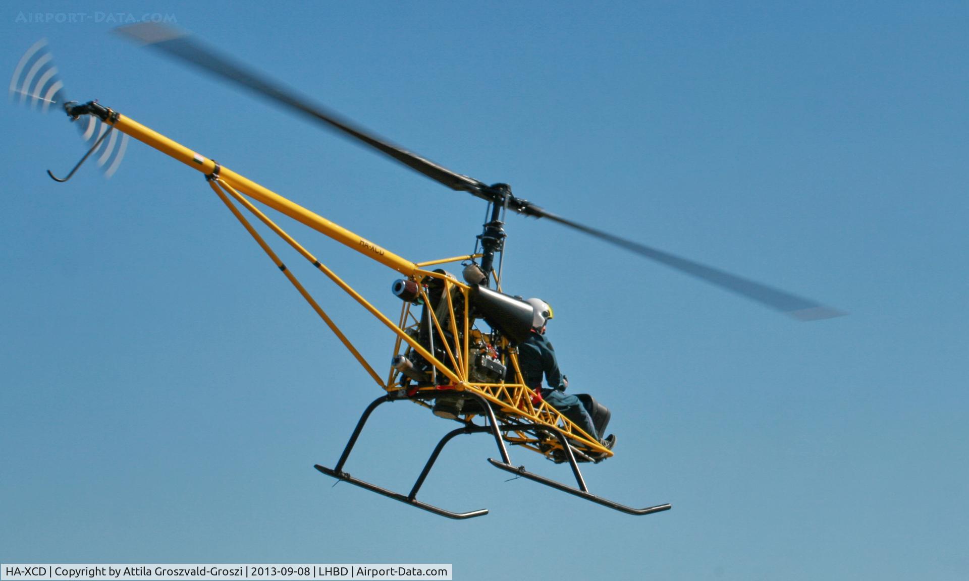 HA-XCD, 2012 Hungaro Copter HC-01 C/N HC-01 2012/01, LHBD - Börgönd Airport, Hungary