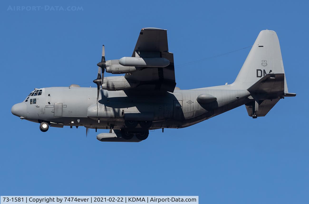 73-1581, 1973 Lockheed EC-130H Compass Call C/N 382-4543, AXIS43