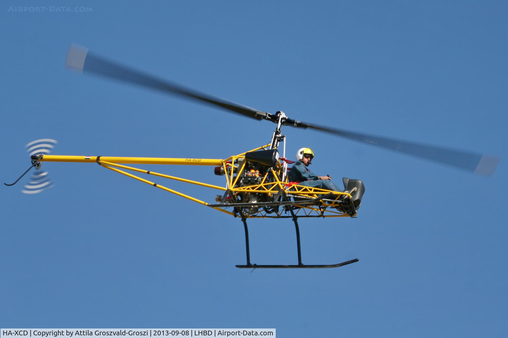 HA-XCD, 2012 Hungaro Copter HC-01 C/N HC-01 2012/01, LHBD - Börgönd Airport, Hungary