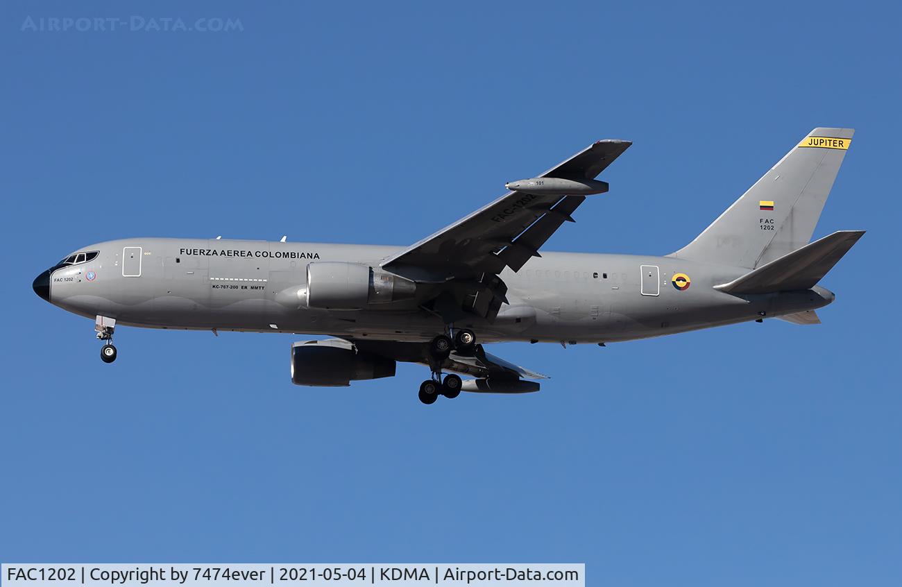 FAC1202, 1988 Boeing 767-2J6/ER MMTT C/N 24157, JUPITER