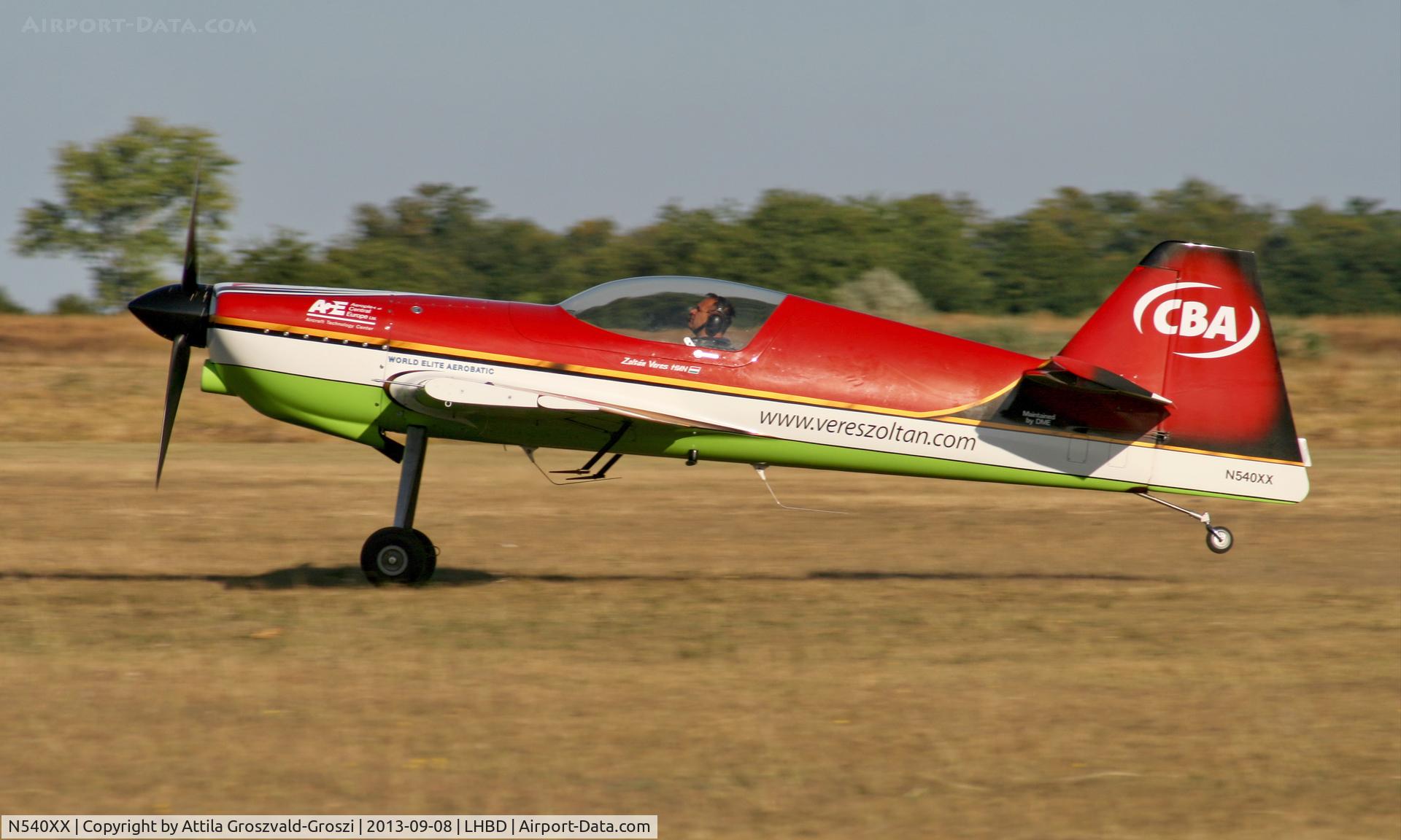 N540XX, 2008 MX Aircraft MXS C/N 6, LHBD - Börgönd Airport, Hungary