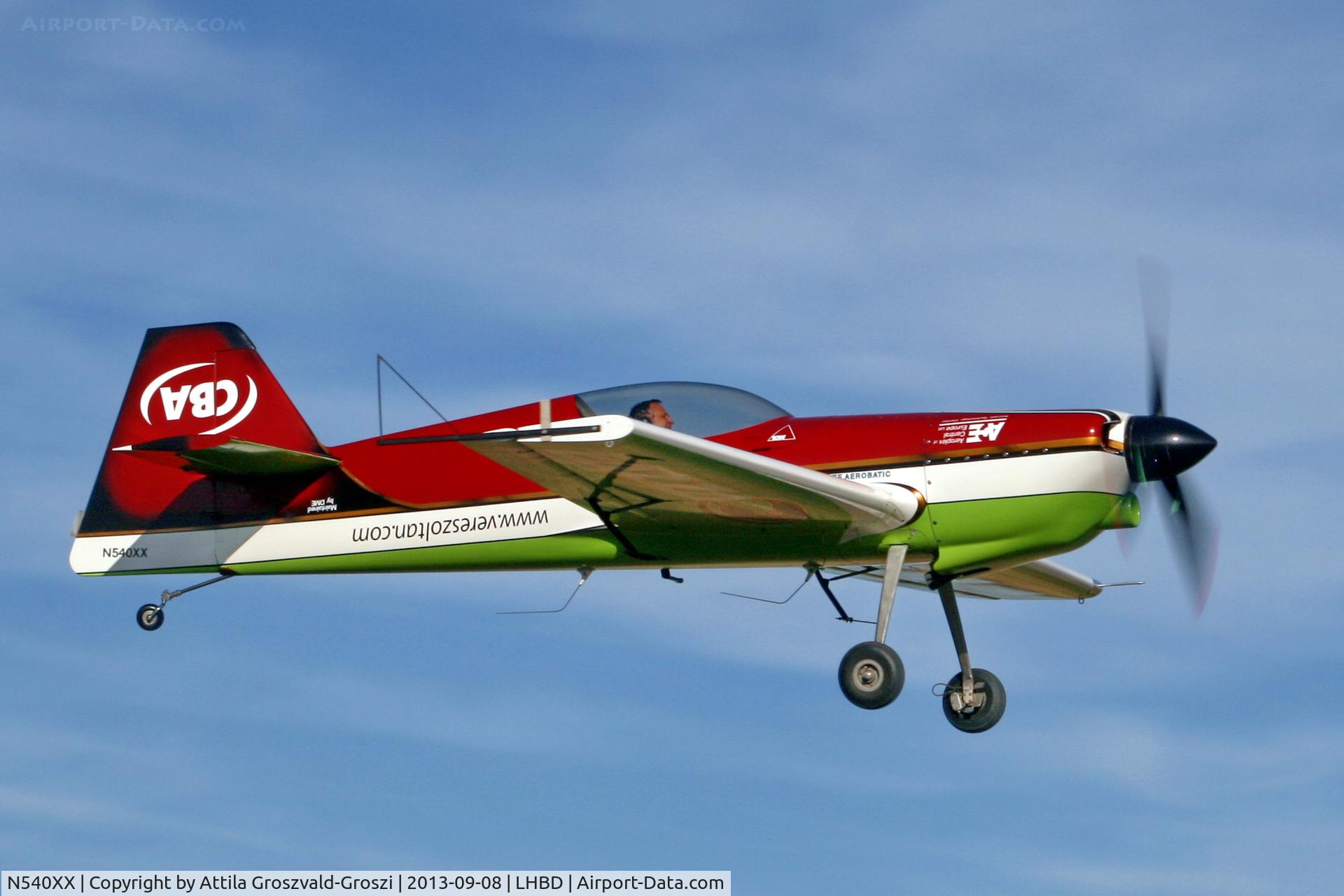 N540XX, 2008 MX Aircraft MXS C/N 6, LHBD - Börgönd Airport, Hungary