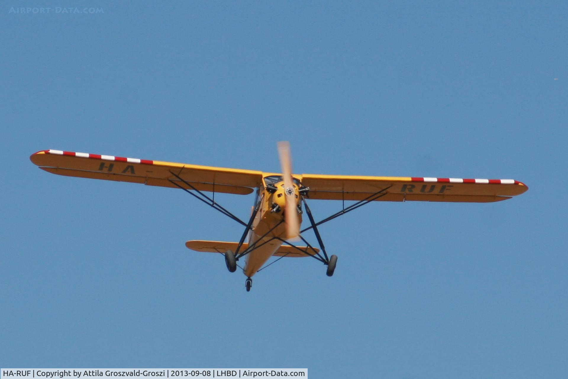 HA-RUF, 1954 Rubik R-18c/1 Kánya C/N E-778, LHBD - Börgönd Airport, Hungary