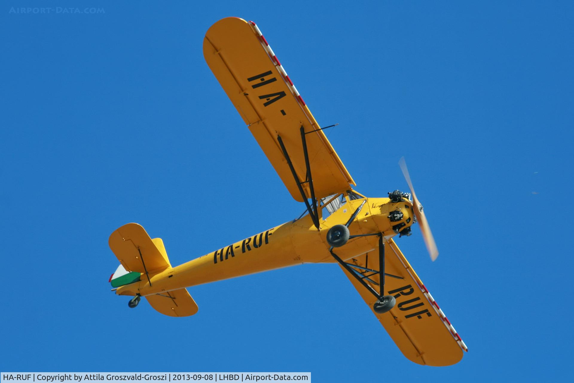 HA-RUF, 1954 Rubik R-18c/1 Kánya C/N E-778, LHBD - Börgönd Airport, Hungary