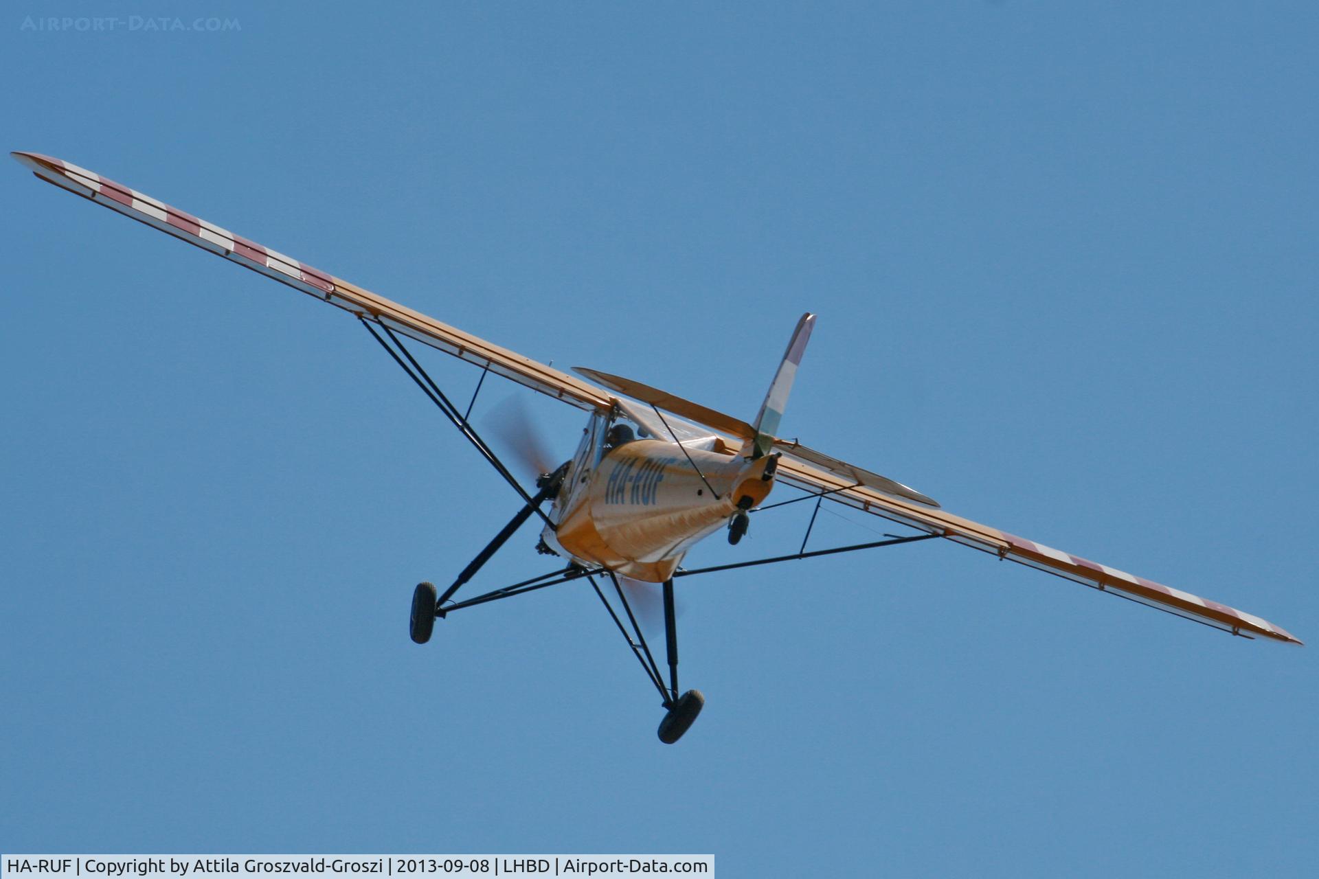 HA-RUF, 1954 Rubik R-18c/1 Kánya C/N E-778, LHBD - Börgönd Airport, Hungary