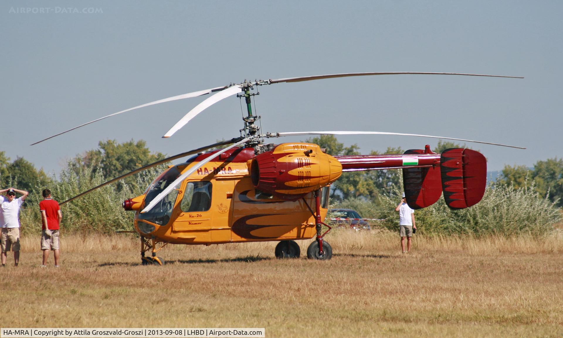 HA-MRA, 1978 Kamov KA-26 Hoodlum C/N 7806404, LHBD - Börgönd Airport, Hungary