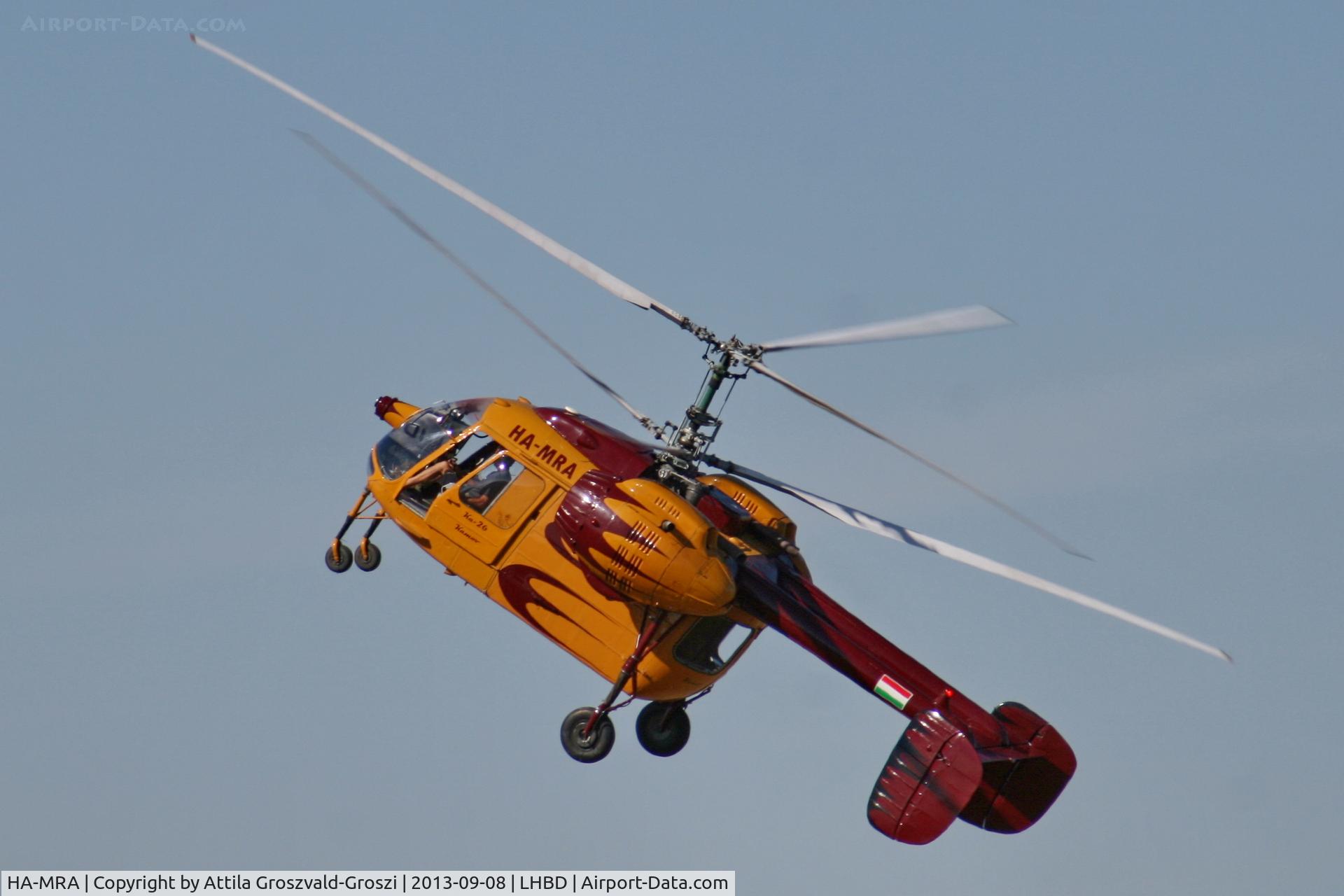 HA-MRA, 1978 Kamov KA-26 Hoodlum C/N 7806404, LHBD - Börgönd Airport, Hungary