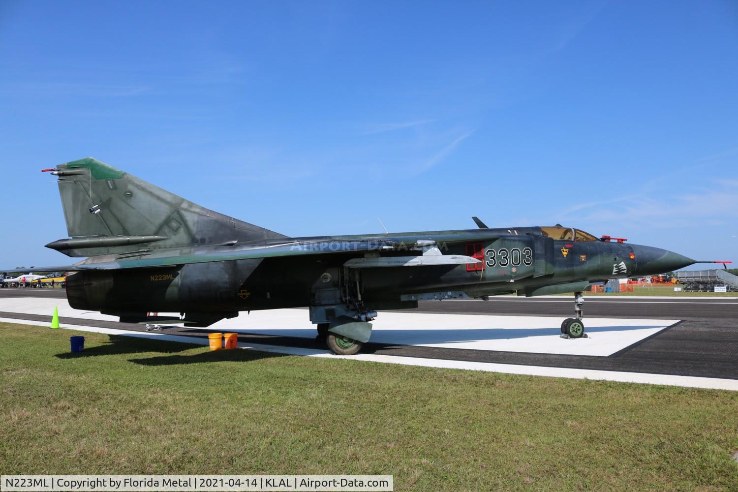N223ML, 1981 Mikoyan-Gurevich MiG-23ML C/N 0390323303, Sun N Fun 2021