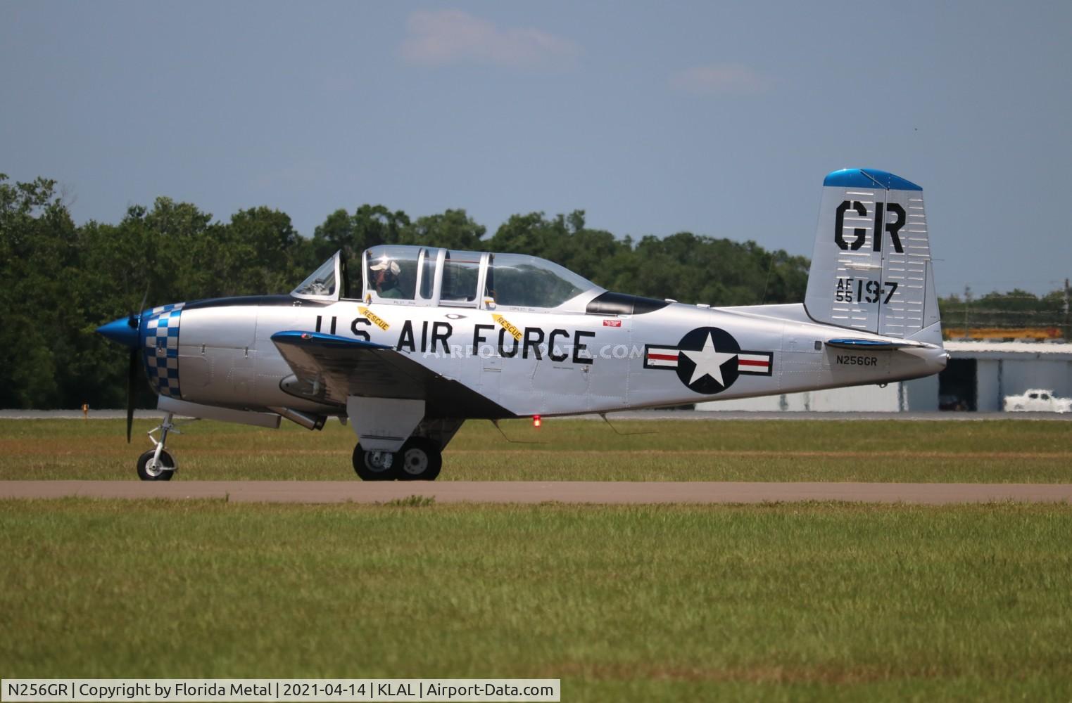 N256GR, 1956 Beech A45 C/N G-754, Sun N Fun 2021