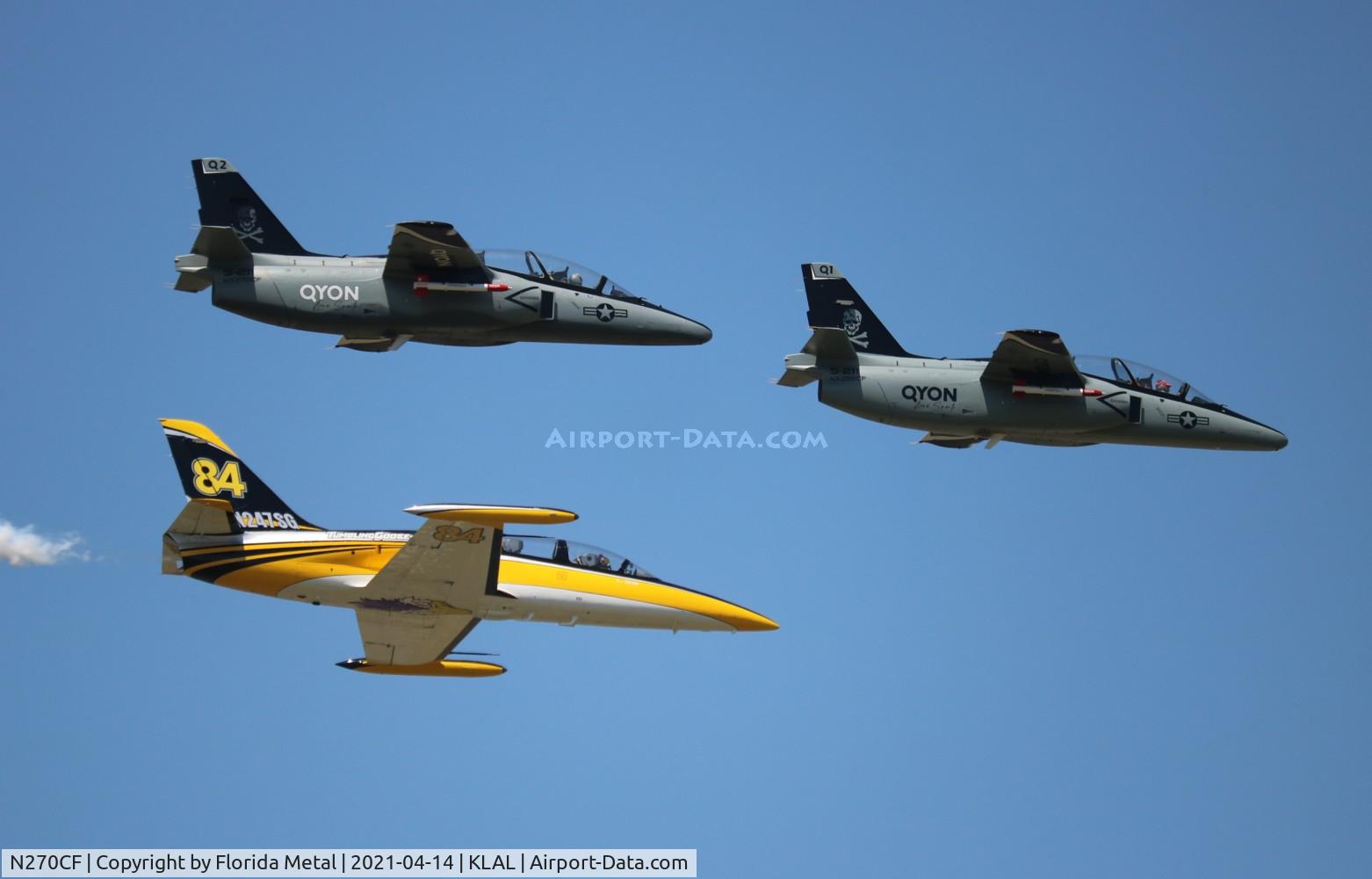 N270CF, 1985 SIAI-Marchetti S-211 C/N 009/02-006, Sun N Fun 2021
