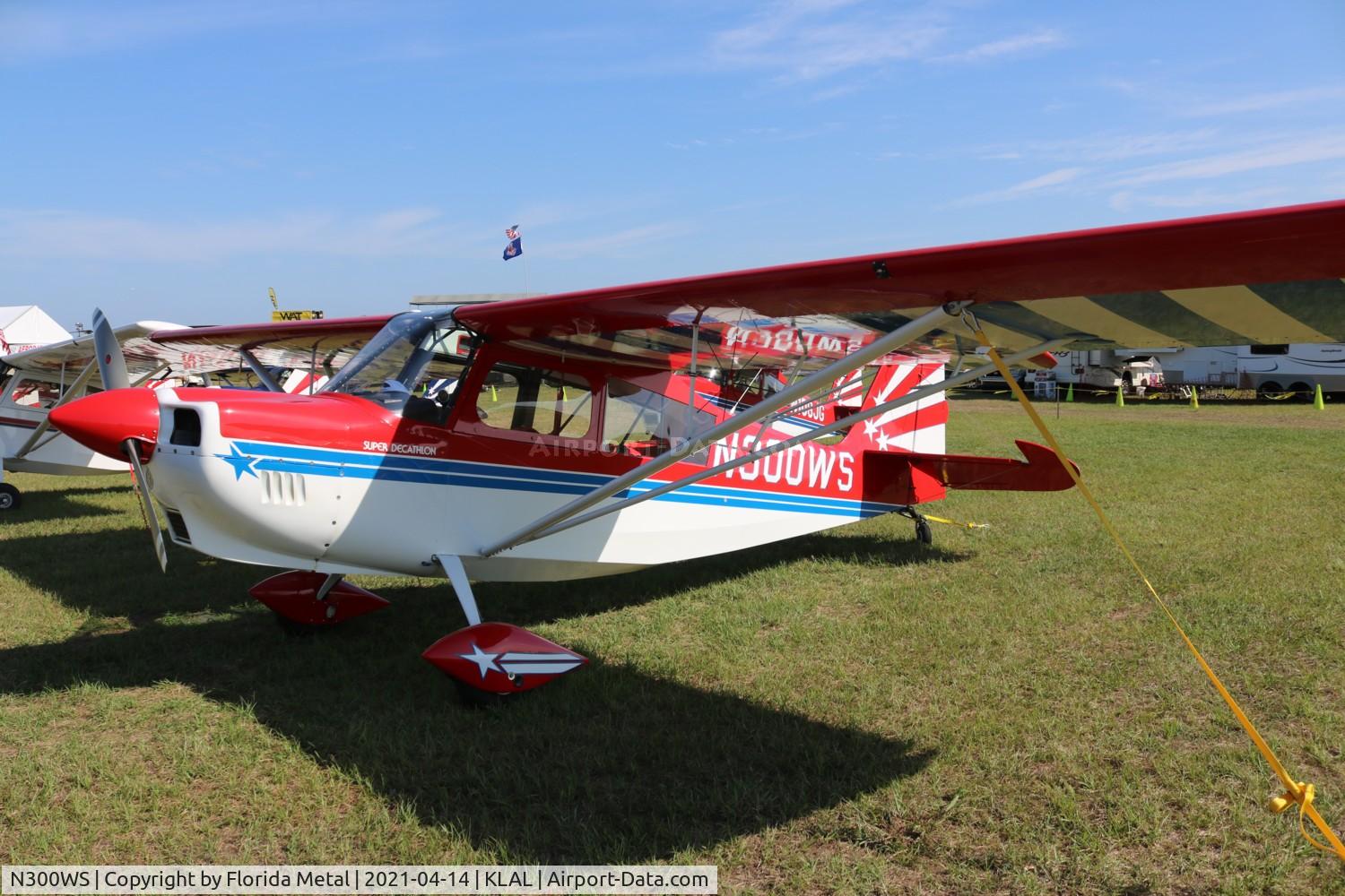 N300WS, 1992 American Champion 8KCAB Decathlon C/N 687-92, Sun N Fun 2021