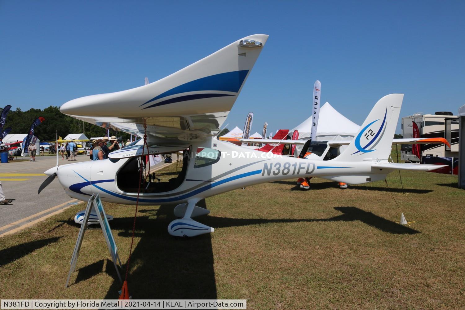 N381FD, 2019 Flight Design F2-ELA C/N M-19-01-02, Sun N fun 2021