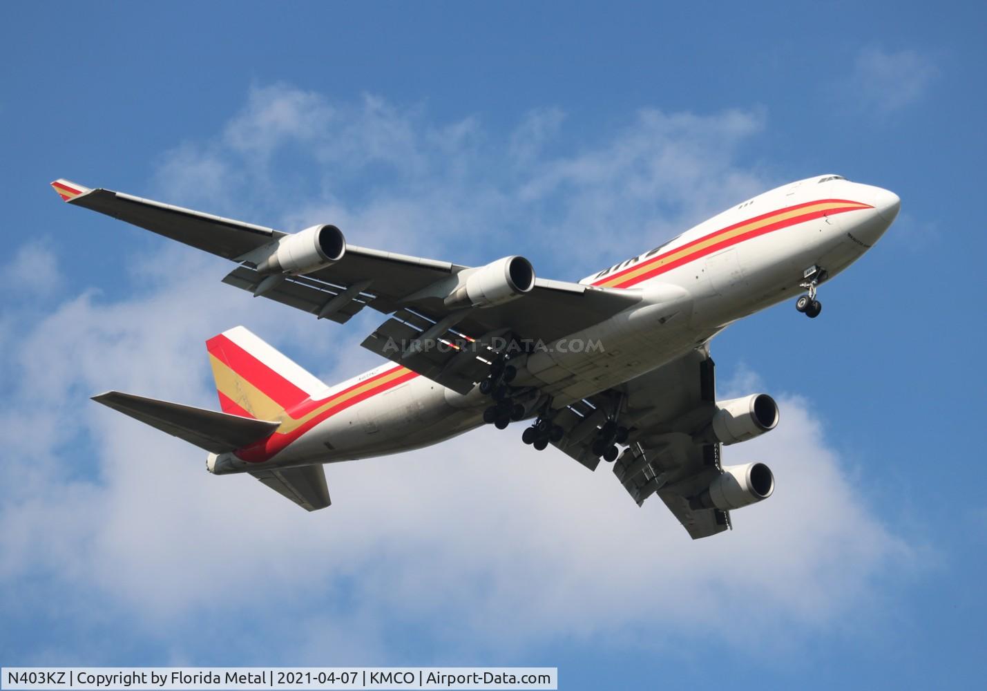 N403KZ, 2006 Boeing 747-481F C/N 34018, MCO spotting 2021