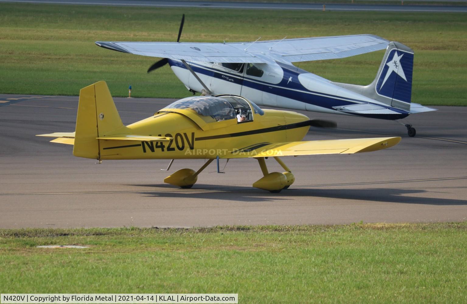 N420V, Vans RV-6A C/N RD 001, Sun N Fun 2021