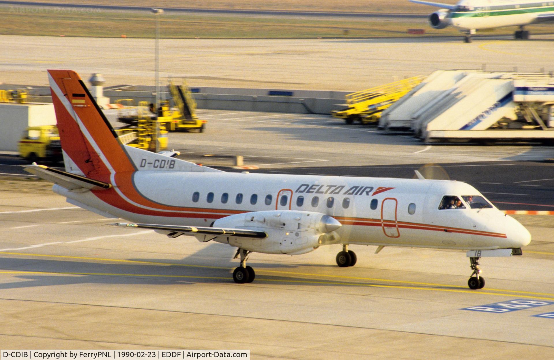 D-CDIB, 1986 Saab 340A C/N 340A-075, Delta Air SF340