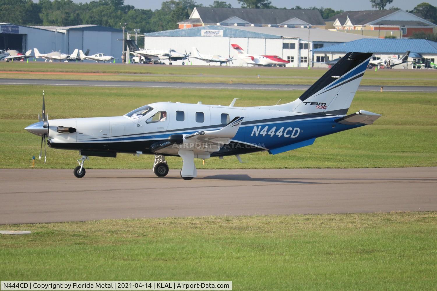 N444CD, 2017 Socata TBM-930 C/N 1166, Sun N Fun 2021