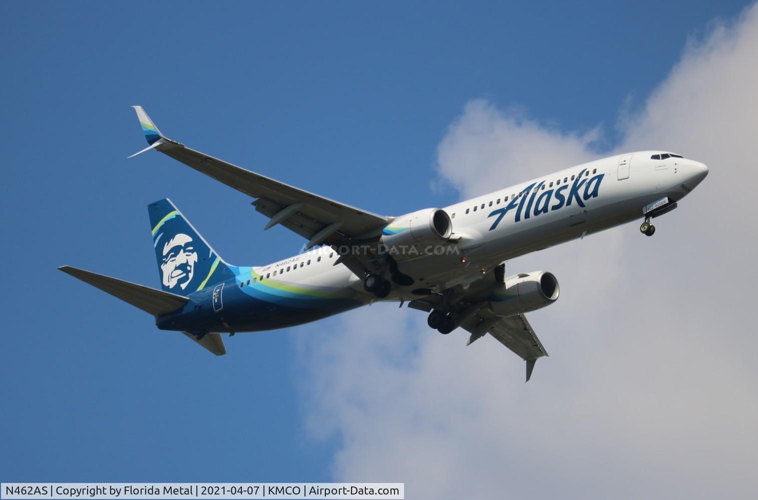 N462AS, 2014 Boeing 737-990/ER C/N 36361, MCO Spotting 2021