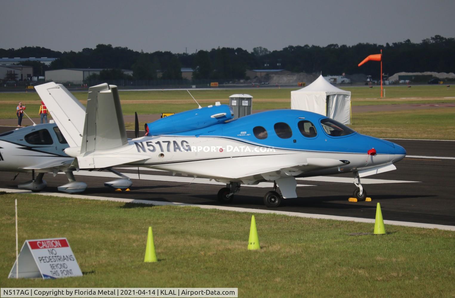 N517AG, 2020 Cirrus SF50 C/N 0210, Sun N Fun 2021