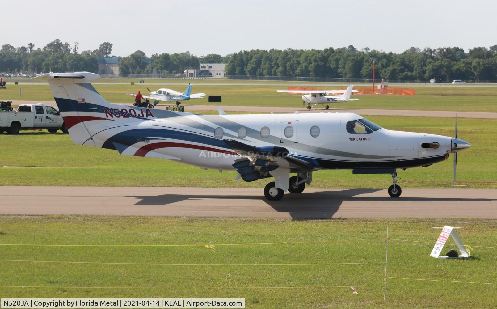N520JA, 2014 Pilatus PC-12/47E C/N 1481, Sun N Fun 2021