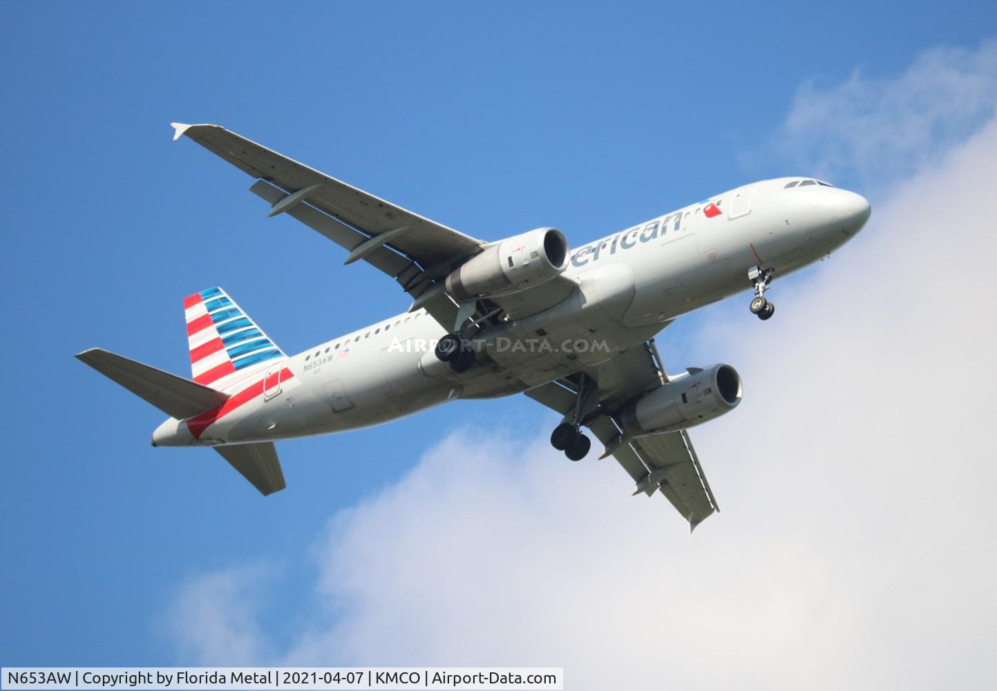 N653AW, 1999 Airbus A320-232 C/N 1003, MCO spotting 2021