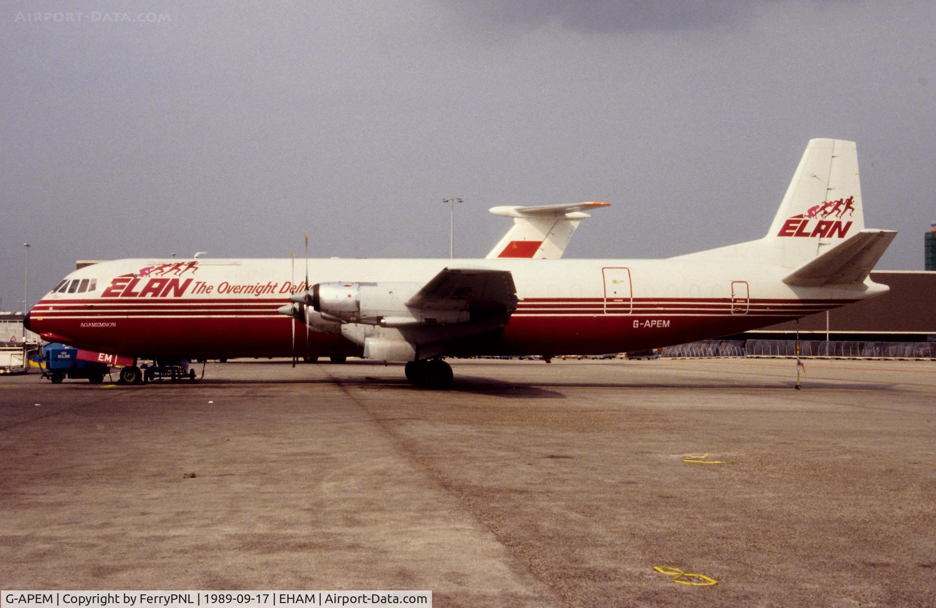 G-APEM, 1961 Vickers V953C Merchantman C/N 716, Elan Merchantman