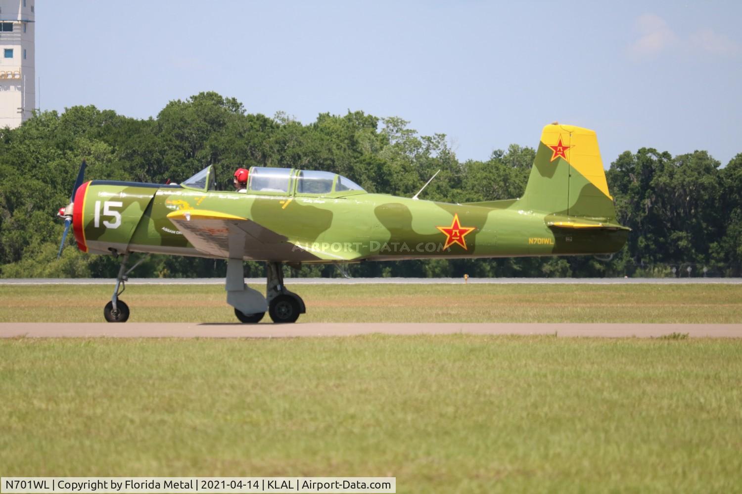 N701WL, 1975 Nanchang CJ-6 C/N 3051215, Sun N Fun 2021
