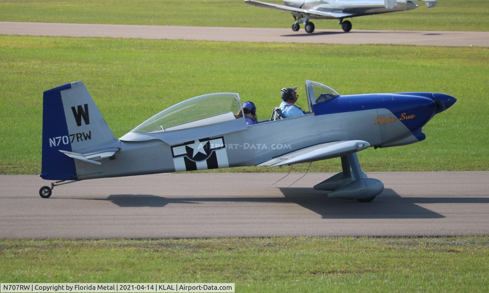 N707RW, 2003 Vans RV-8 C/N 81336, Sun N Fun 2021