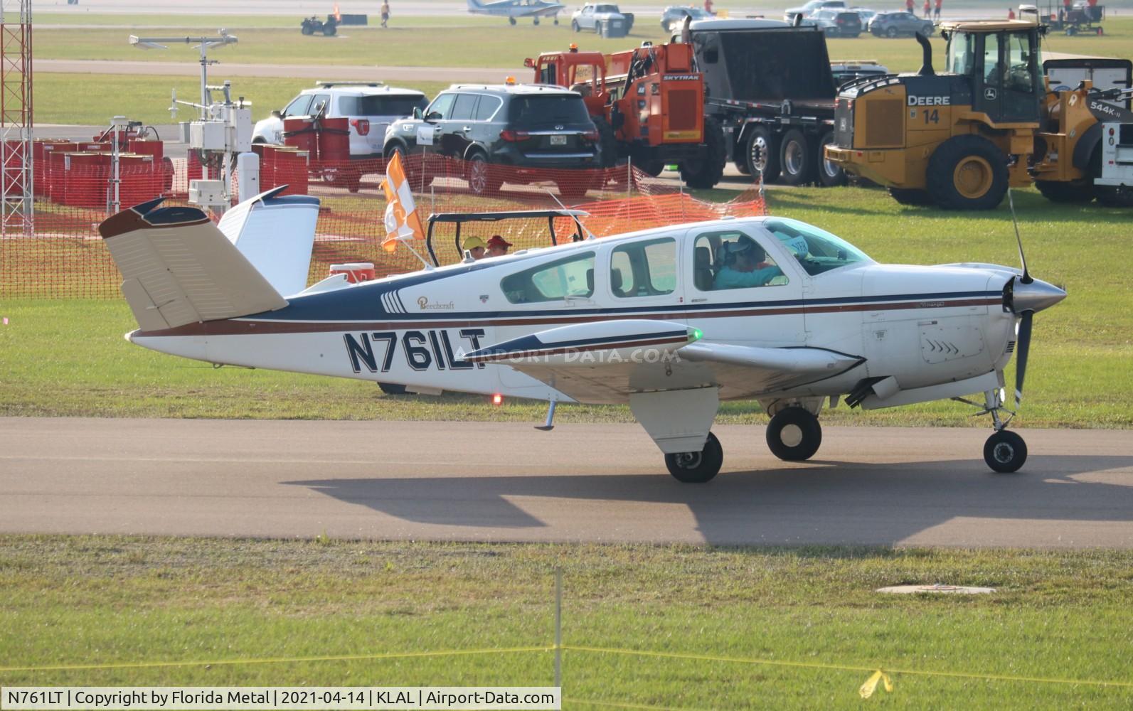 N761LT, 1978 Beech V35B Bonanza C/N D-10187, Sun N Fun 2021