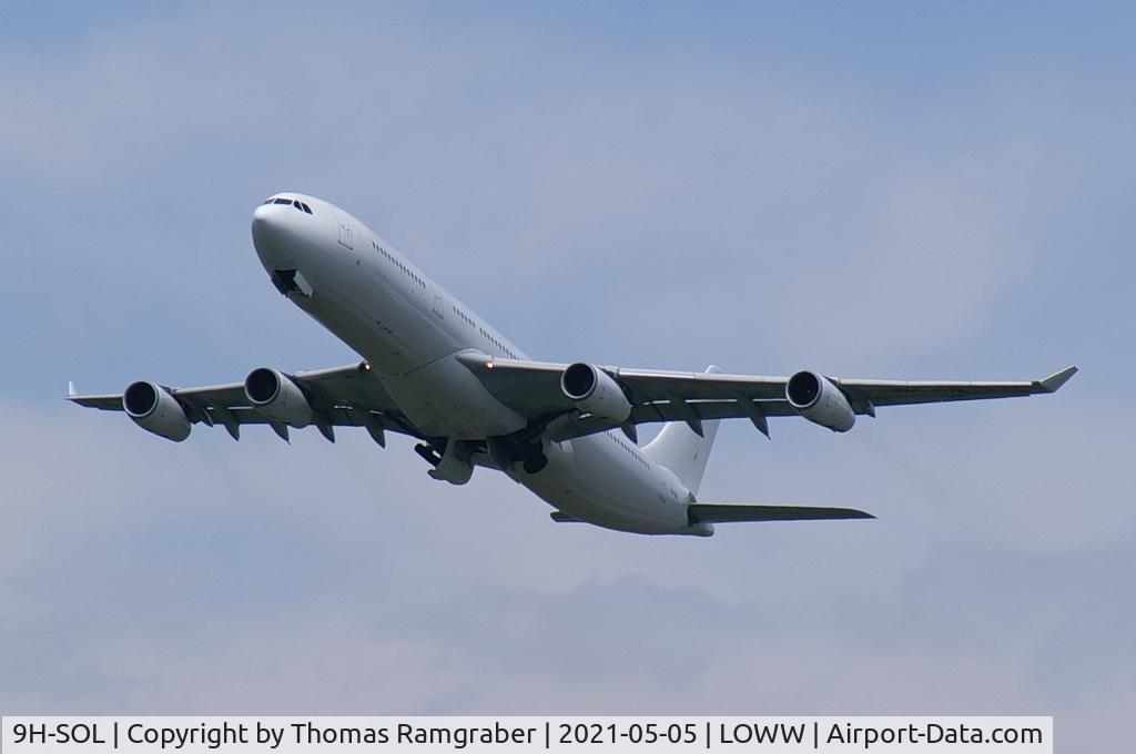 9H-SOL, 2003 Airbus A340-313 C/N 483, HiFly Malta Airbus A340-300