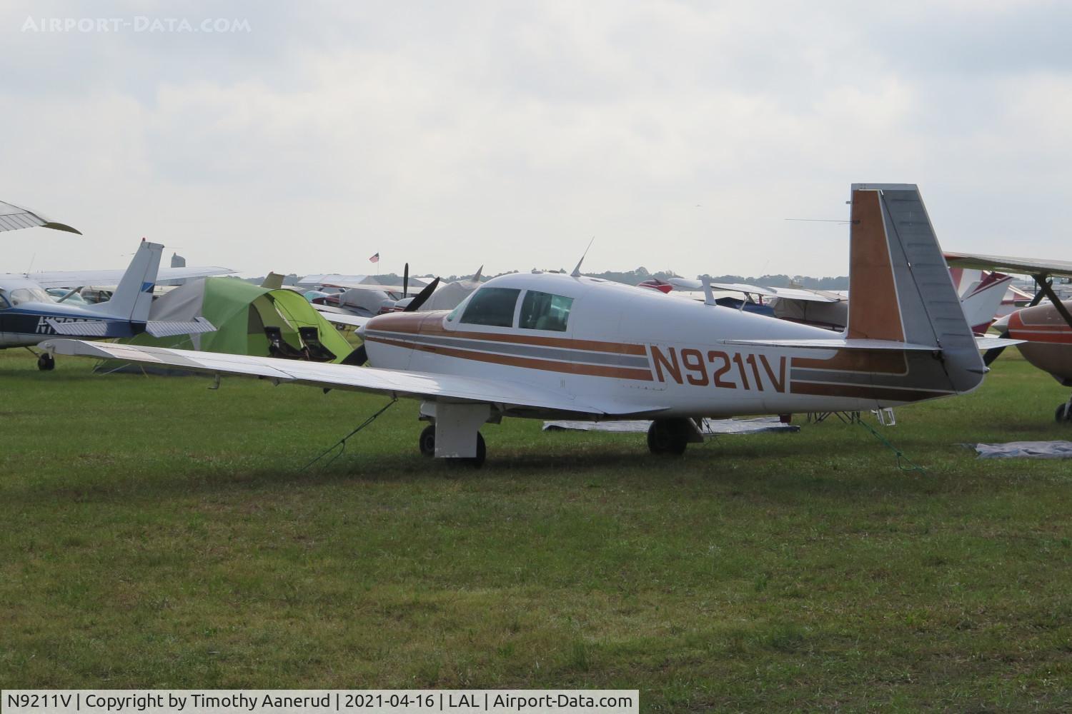 N9211V, 1969 Mooney M20C Ranger C/N 690047, 1969 Mooney M20C, c/n: 690047. Sun n Fun 2021