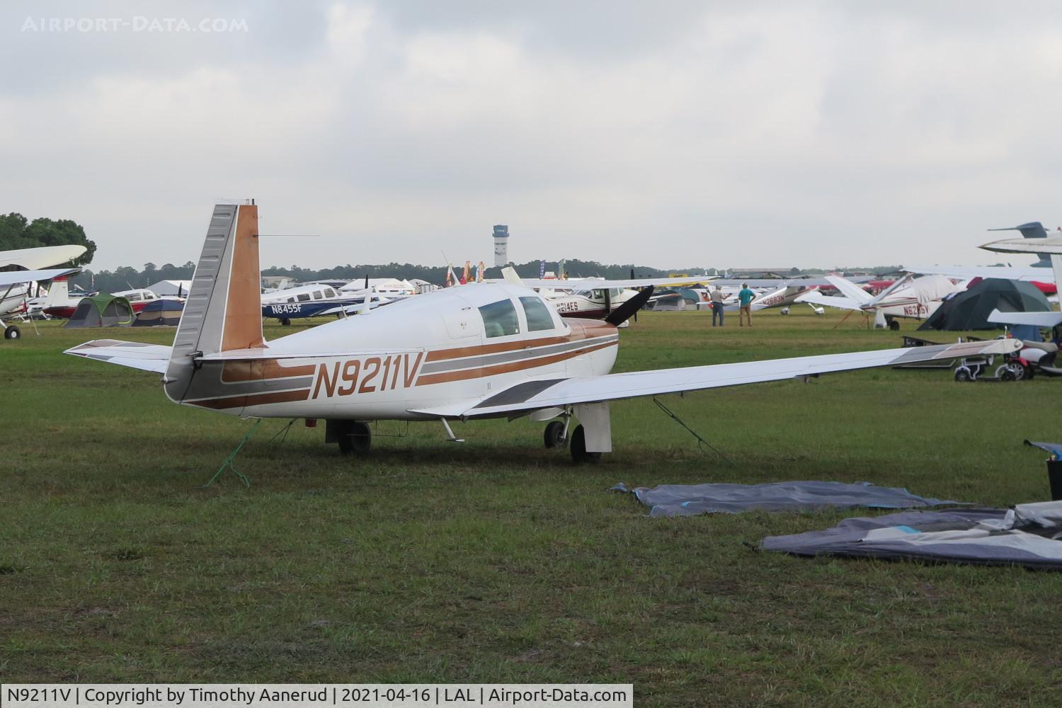 N9211V, 1969 Mooney M20C Ranger C/N 690047, 1969 Mooney M20C, c/n: 690047. Sun n Fun 2021