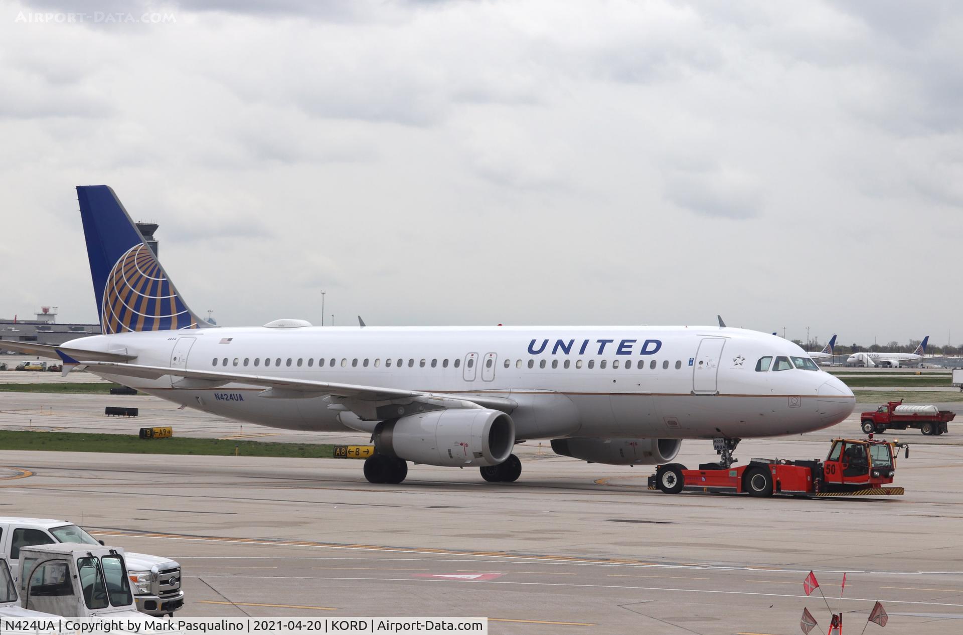 N424UA, 1995 Airbus A320-232 C/N 506, Airbus A320-232