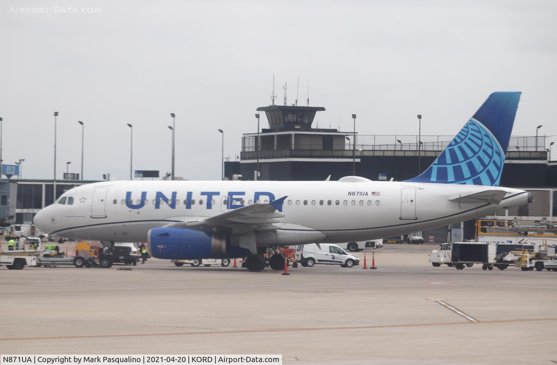 N871UA, 2003 Airbus A319-132 C/N 1971, Airbus A319-132