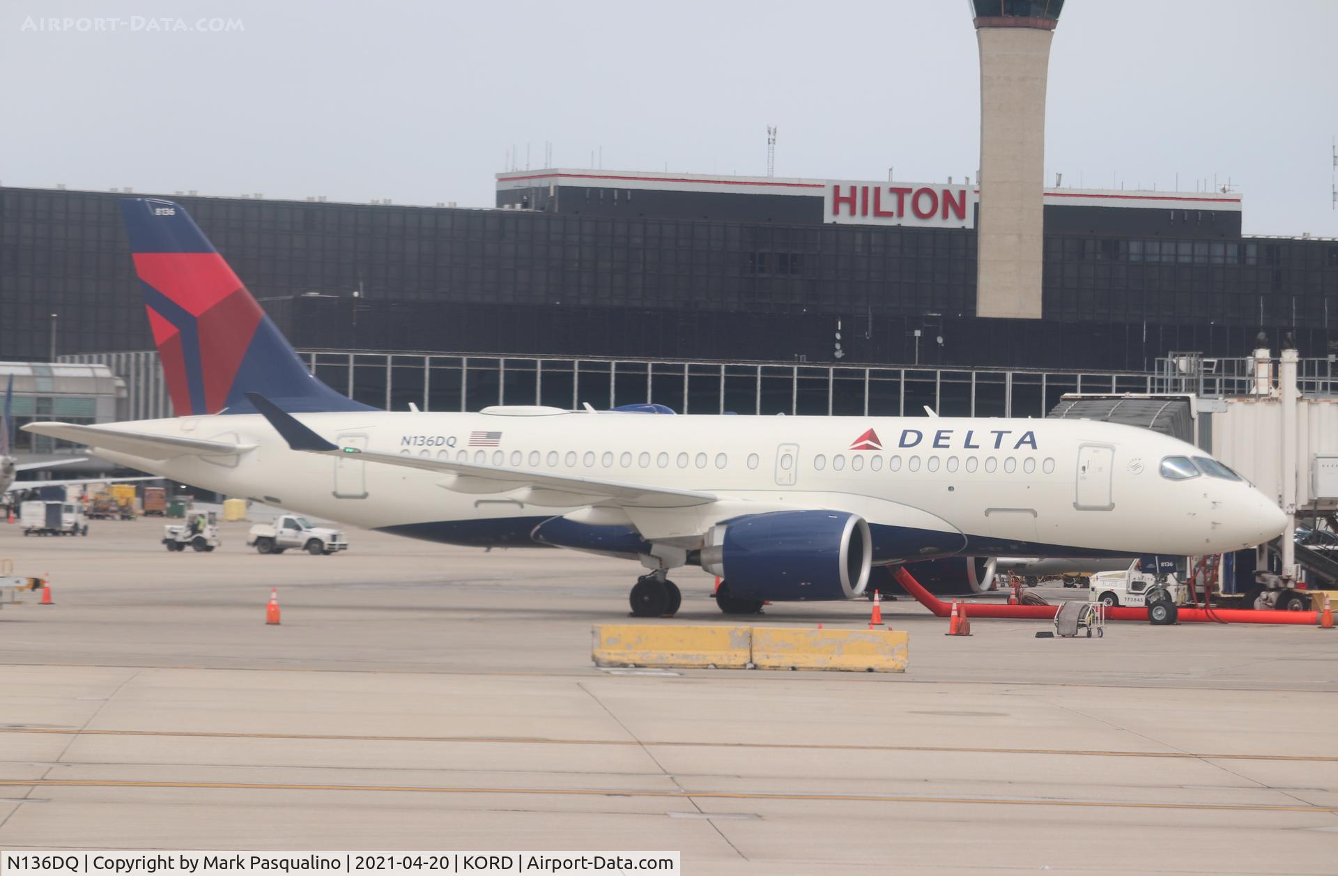 N136DQ, 2020 Airbus A220-171 C/N 50055, Airbus A220-171