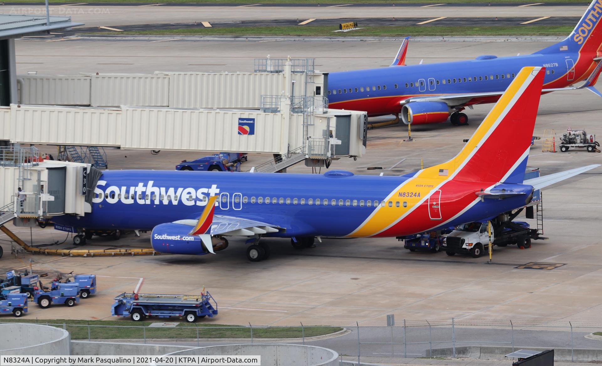 N8324A, 2012 Boeing 737-8H4 C/N 35966, Boeing 737-8H4