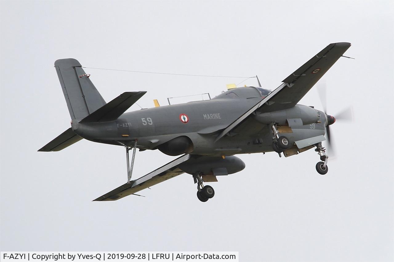 F-AZYI, 1959 Breguet Br.1050 Alize C/N 59, Breguet Br.1050 Alize, On display, Morlaix-Ploujean airport (LFRU-MXN) Air show 2019