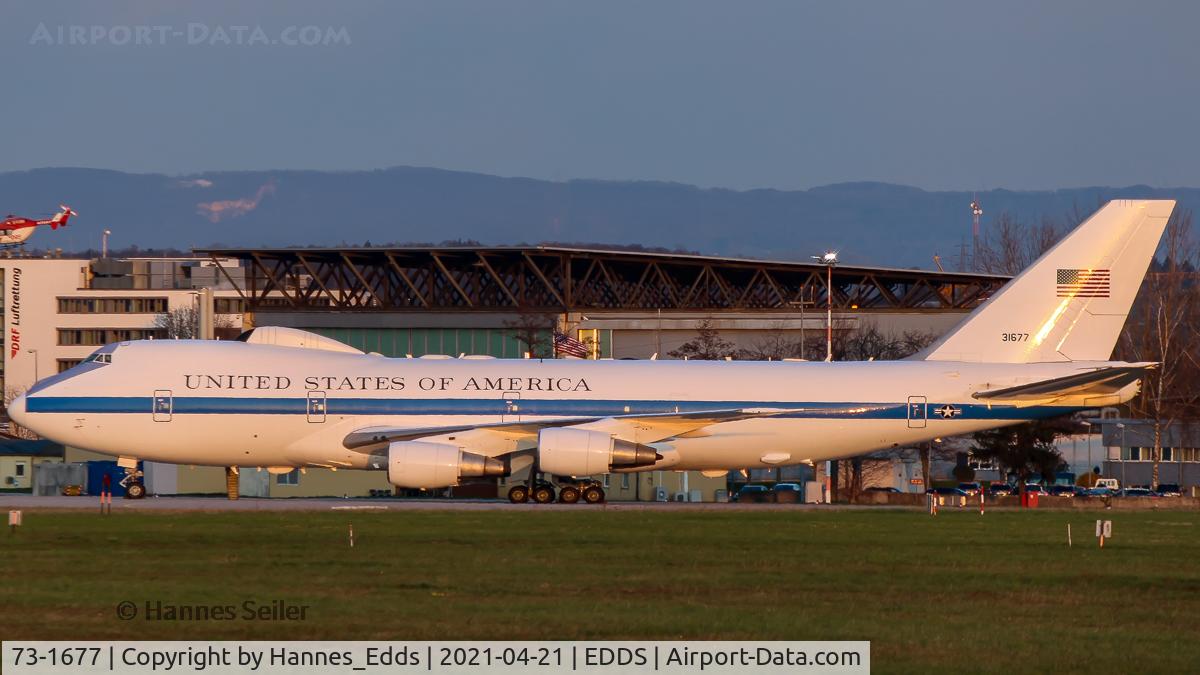 73-1677, 1973 Boeing E-4B C/N 20683, Secretary of Defence
