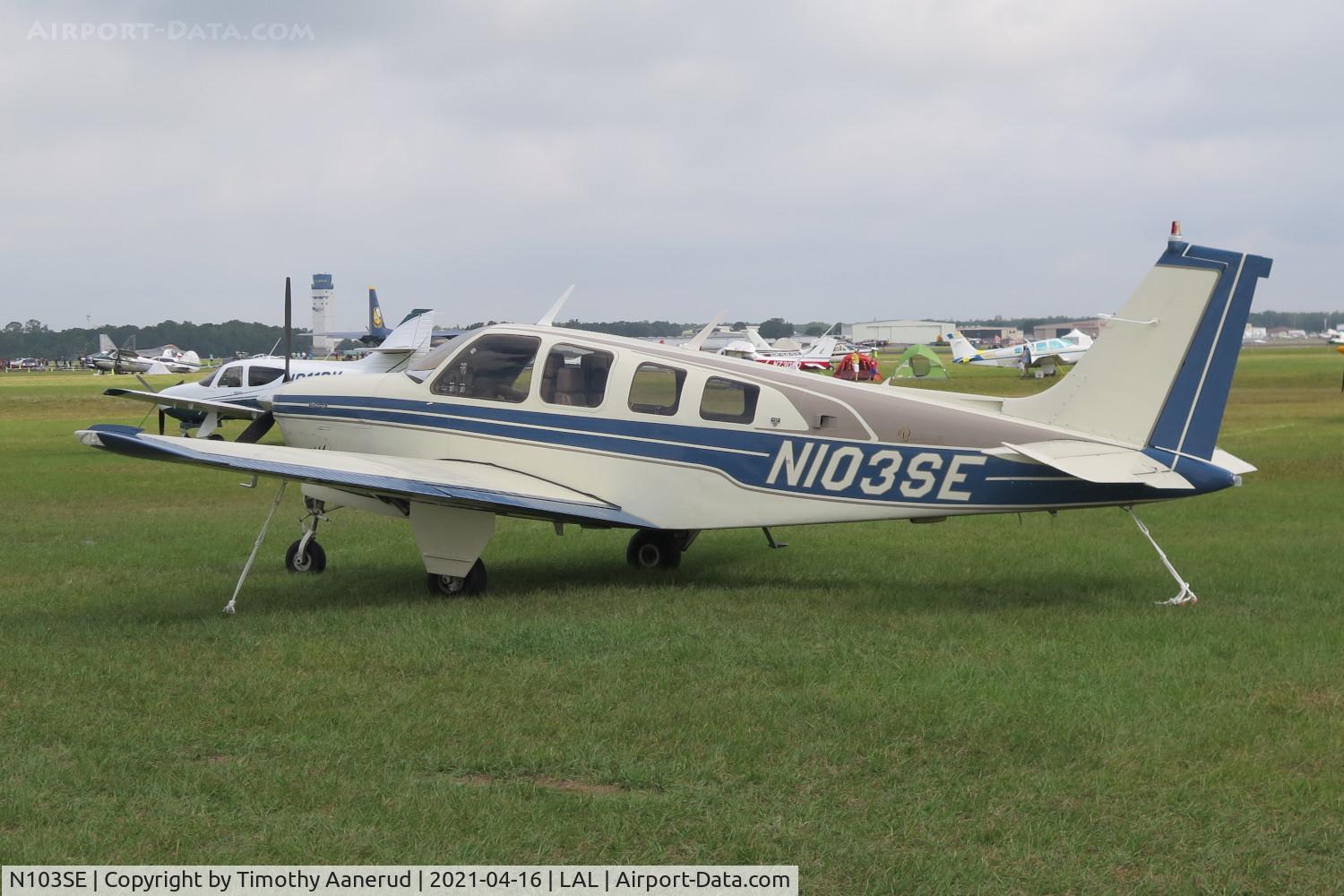 N103SE, 1977 Beech A36 Bonanza 36 C/N E-1099, 1977 Beech A36, c/n: E-1099,  Sun n Fun 2021
