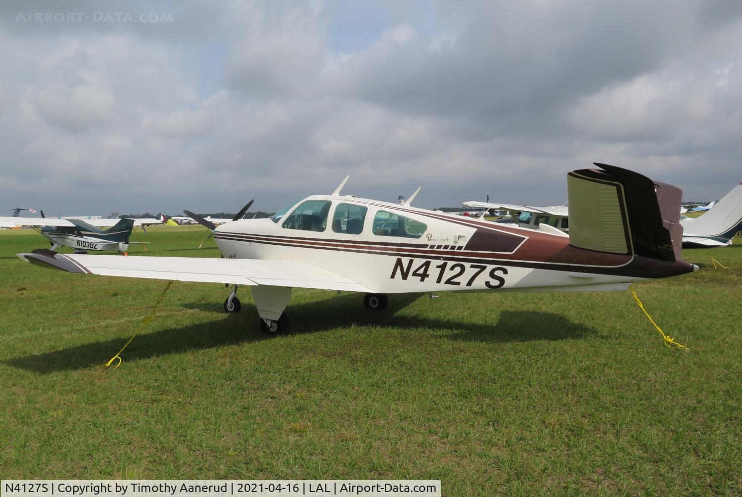 N4127S, 1975 Beech V35B Bonanza C/N D-9738, 1975 Beech V35B, c/n: D-9738, Sun n Fun 2021