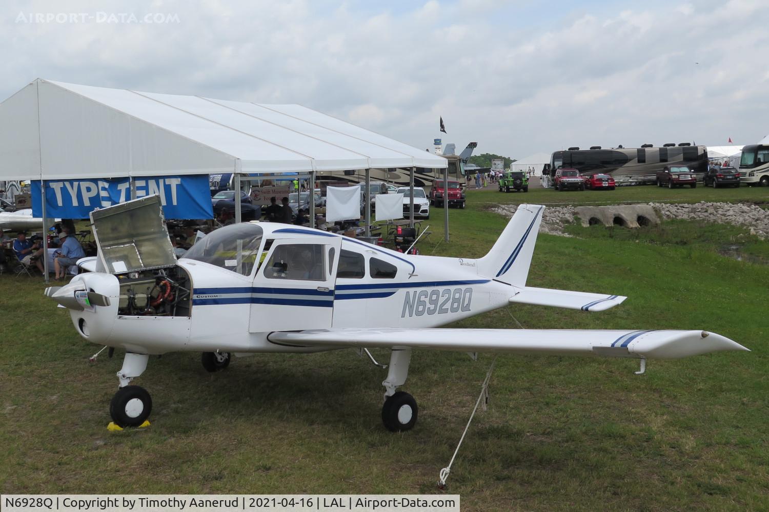 N6928Q, 1967 Beech A23A C/N M-1070, 1967 Beech A23A, c/n: M-1070. Sun n Fun 2021