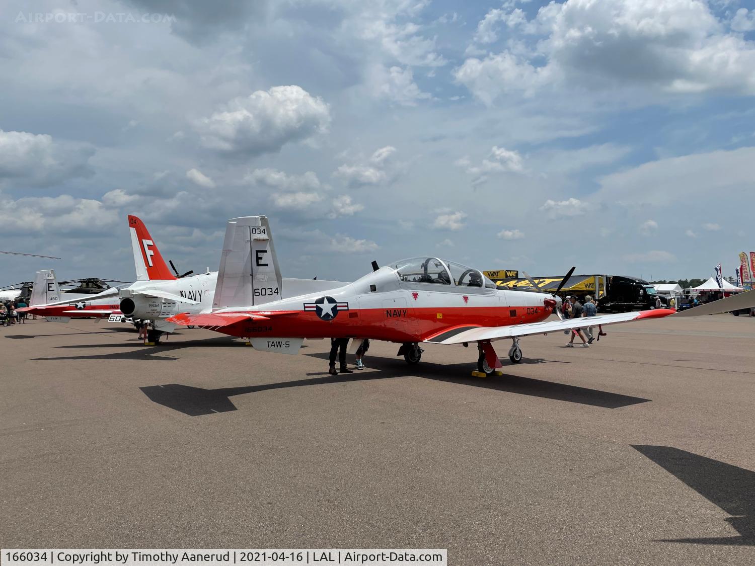 166034, Raytheon Beech T-6A C/N 166034, Raytheon Beech T-6A, c/n: 166034, Sun n Fun 2021
