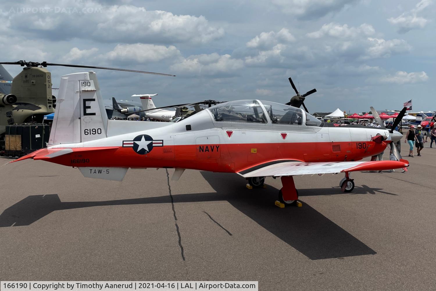 166190, Raytheon Beech T-6A C/N 166190, Raytheon Beech T-6A, c/n: 166190, Sun n Fun 2021