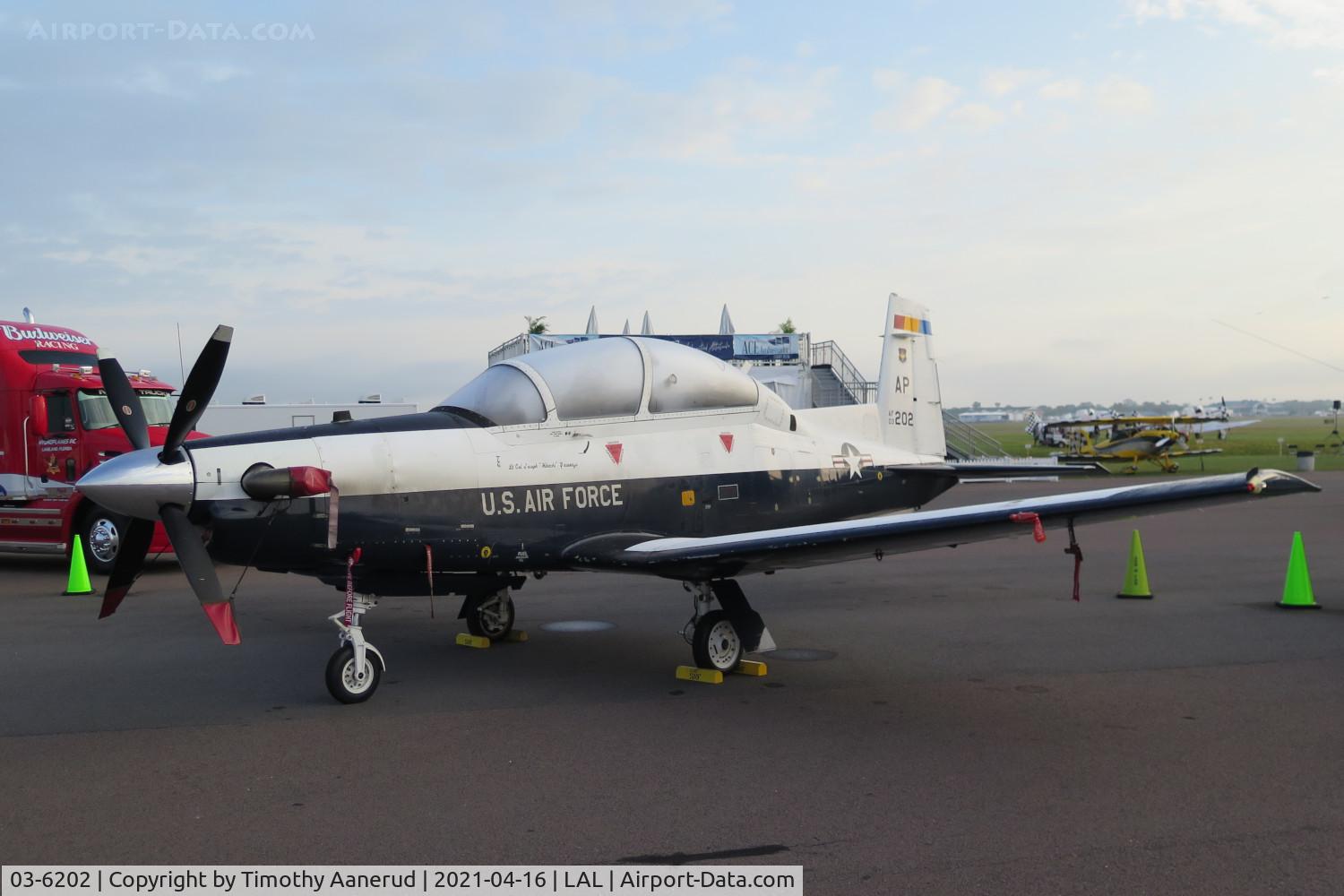 03-6202, 2003 Raytheon T-6A Texan II C/N PT-253, 2003 Raytheon T-6A Texan II, c/n: PT-253, Sun n Fun 2012