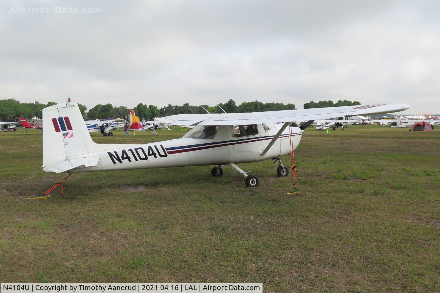 N4104U, 1963 Cessna 150D C/N 15060104, 1963 Cessna 150D, c/n: 15060104, Sun n Fun 2021