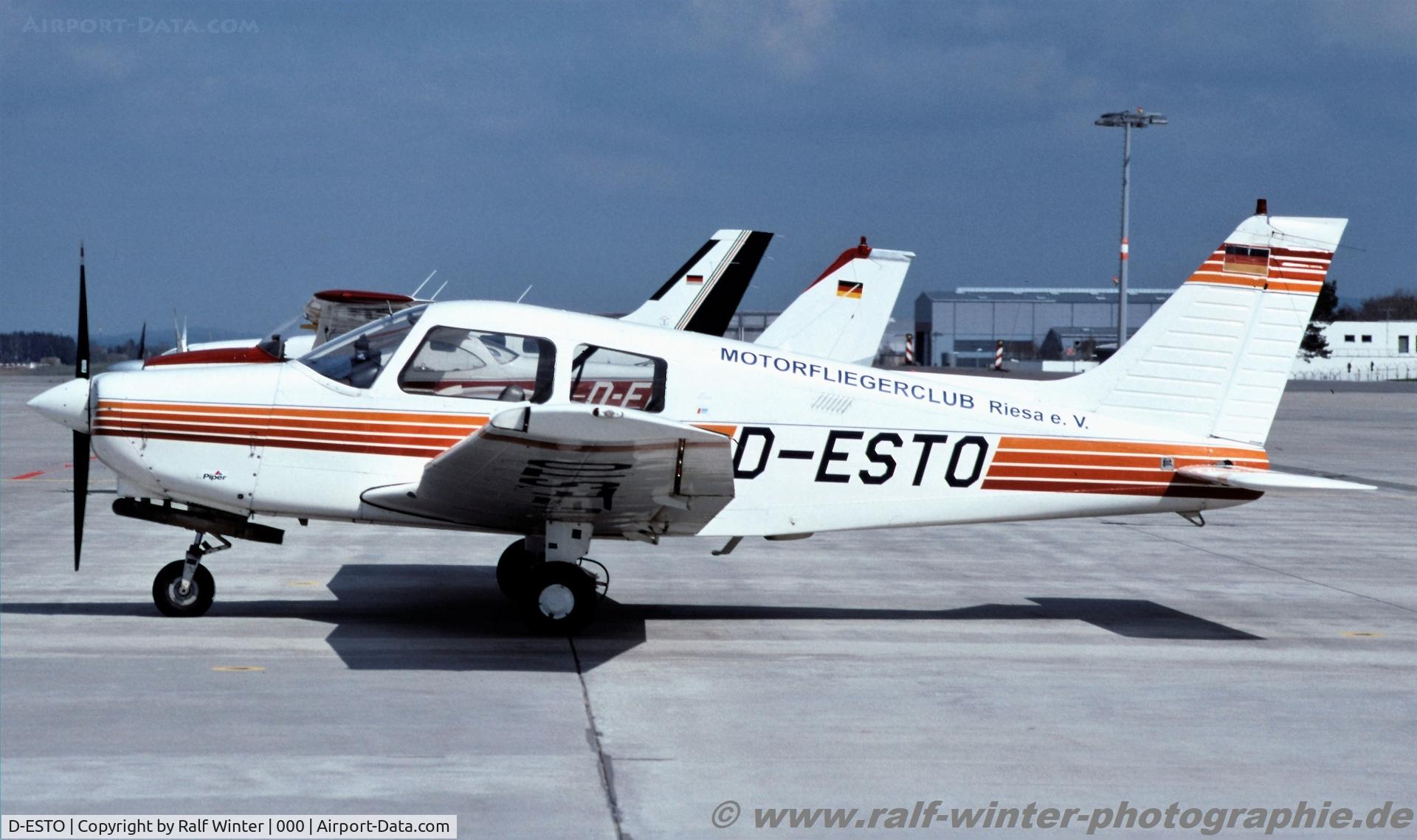 D-ESTO, Piper PA-28 161 C/N 28-41304, Piper PA-28-161 Cadet - Private - 2841304 - D-ESTO