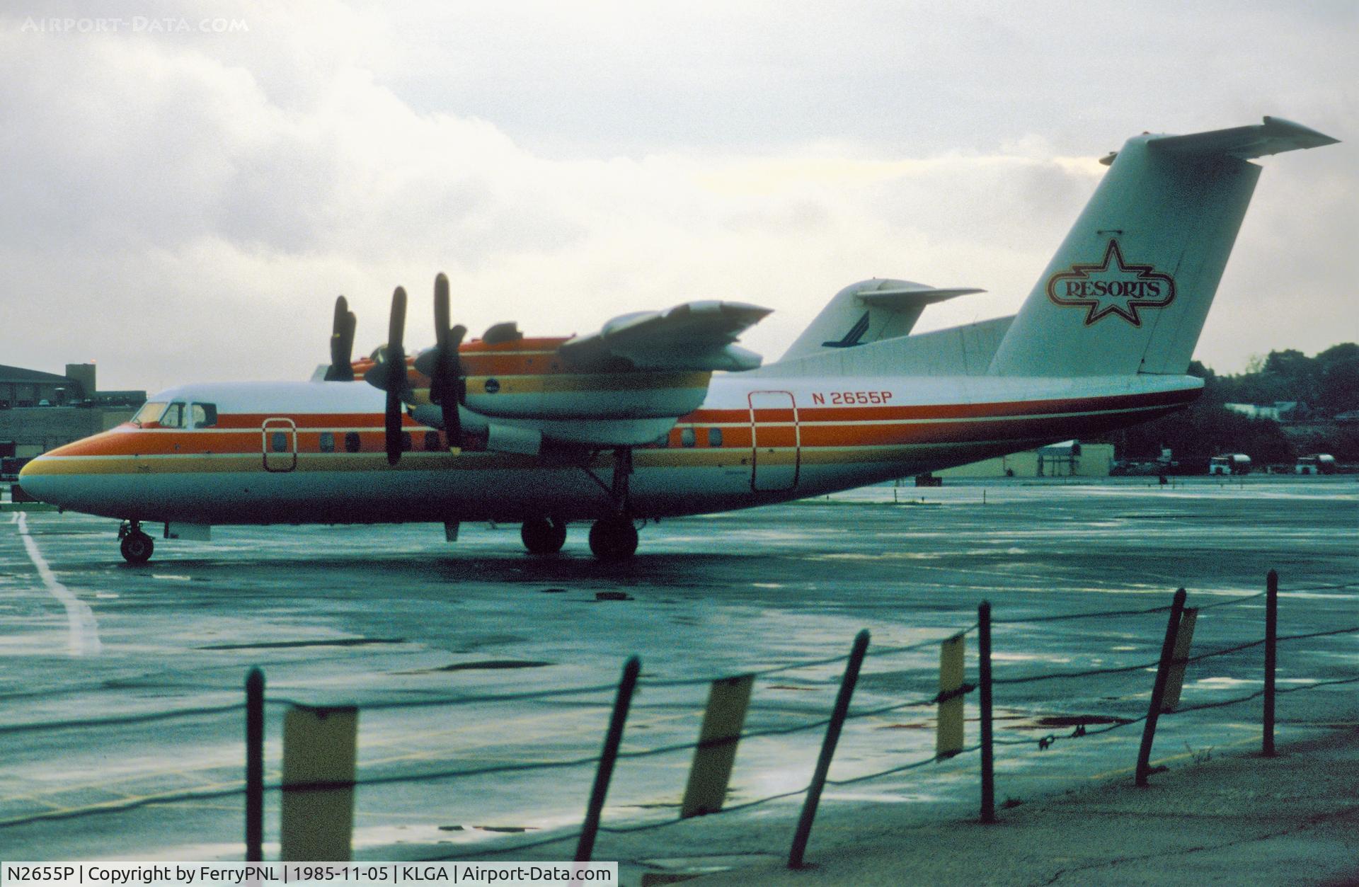 N2655P, 1982 De Havilland Canada DHC-7-102 Dash 7 C/N 065, Resorts International DHC7