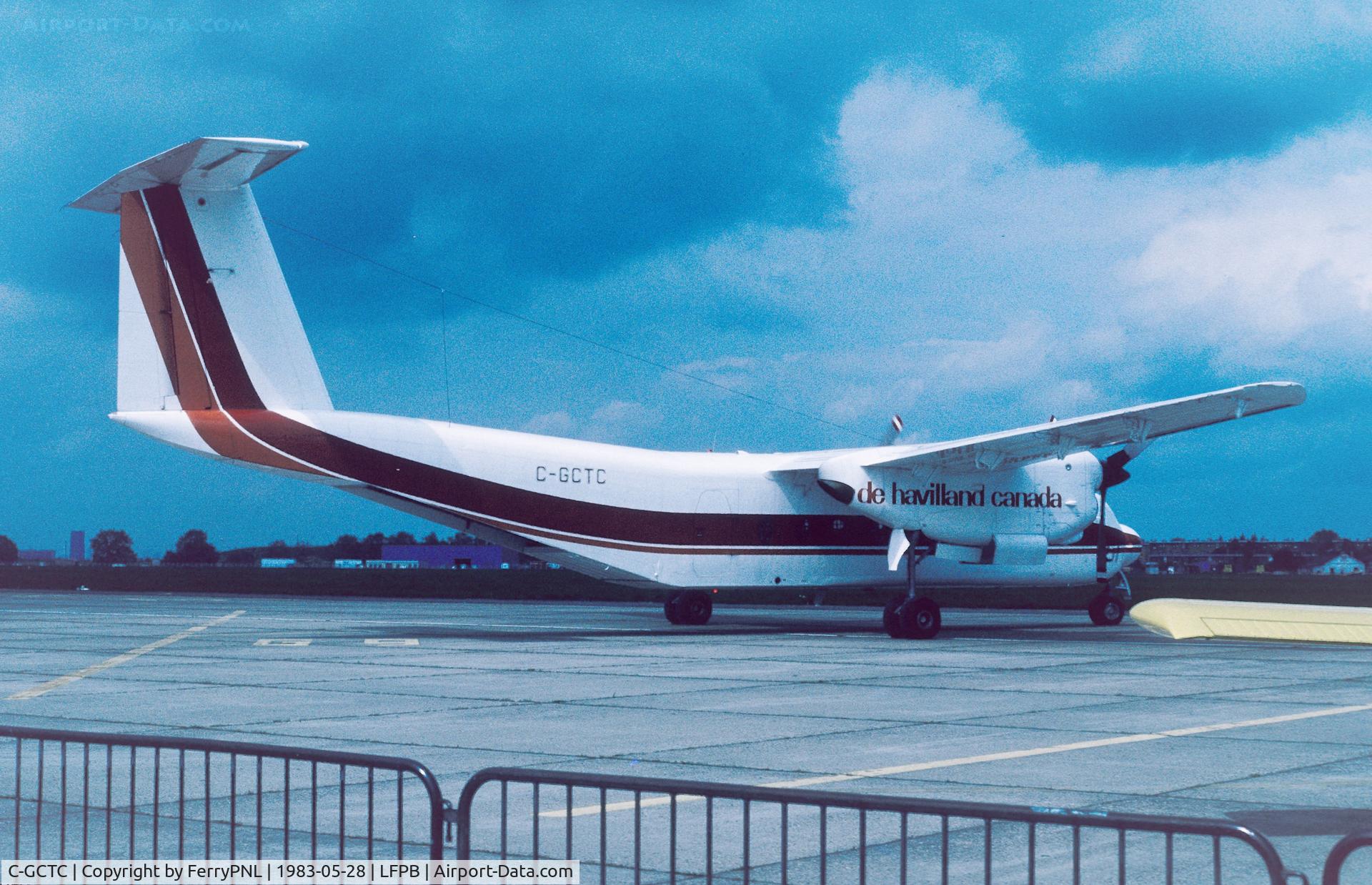 C-GCTC, 1980 De Havilland Canada DHC-5D Buffalo C/N 103, DHC5 Buffalo demonstrator. Sadly crashed during the 1984 Farnborough International Air Display.