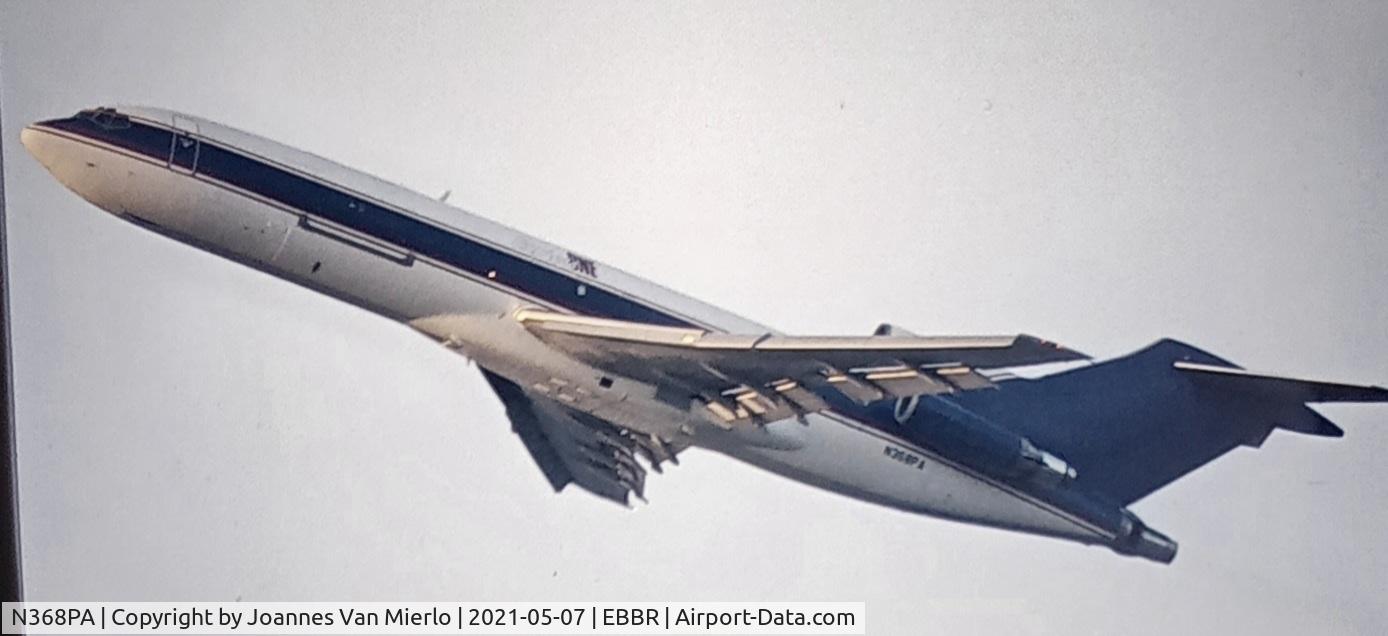 N368PA, 1982 Boeing 727-221F C/N 22540, Flying parcels out of Brussels ´90s