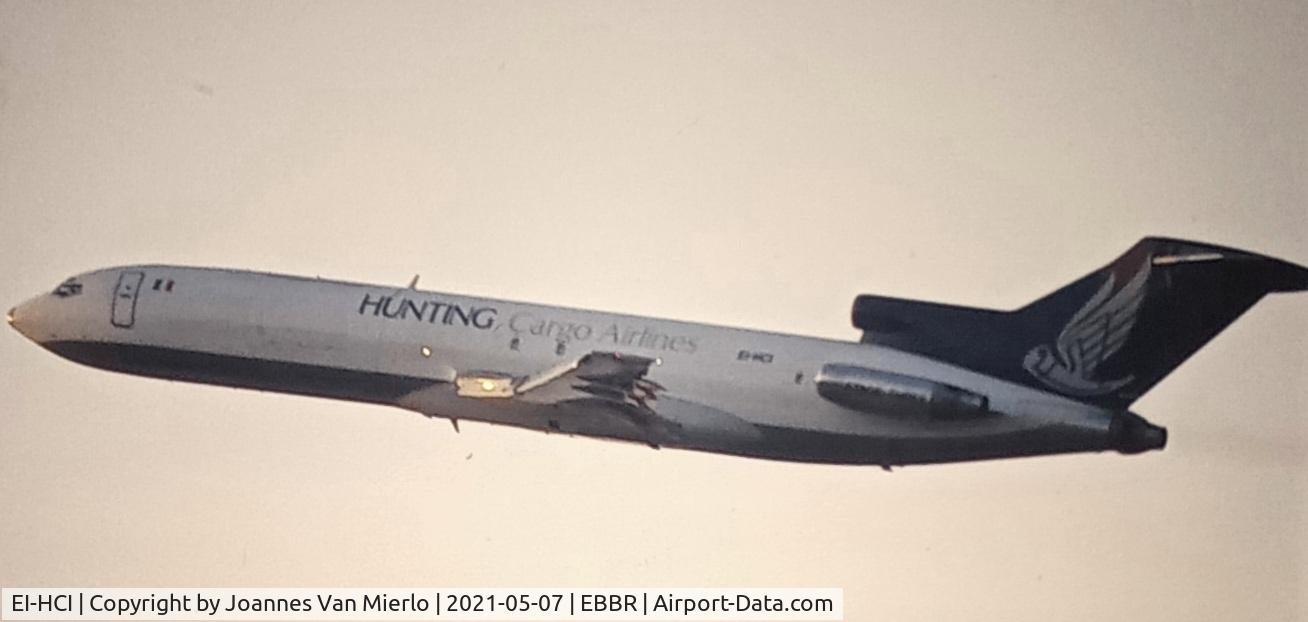 EI-HCI, 1969 Boeing 727-223F C/N 20183, Flying parcels out of Brussels